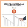 Hauck Zábrana Open N Stop 2 Set 75-80 cm+ nástavec 9 cm White