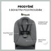 Hauck Alpha+ dřevěná židle+novorozenecký set polohovací, 0m+, Dark Grey