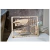 Ugears 2,5D dřevěné mechanické puzzle Vzducholoď Zeppelin