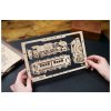 Ugears 2,5D dřevěné mechanické puzzle Steam Express