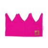 Dvouvrstvá čelenka, Hand Made, bavlna, Korunka STAR - malinová, 80/98