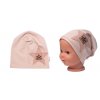 Dětská čepice bavlna, Baby Star, Baby Nellys, béžová