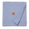 Mušelinová sada DOTS 30x35cm, 95x95cm, 2D letní, Baby Nellys, jeans