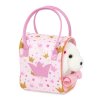 Pucci Pups Pejsek bílý v kabelce Pink Crown Glam Bag