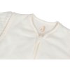 JOLLEIN Spací pytel 2v1 60cm Rib Ivory