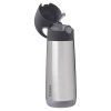 B.BOX termoska s brčkem 500 ml Graphite
