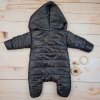 Zimní prošívaná kombinéza s bavlněnou podšívkou, Z&Z - černá
