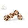 Ugears 3D dřevěné mechanické puzzle Kostka Flexi