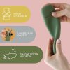 ZOPA Silikonové pouzdro na příbor, Forest Green