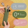ZOPA Silikonové pouzdro na příbor, Forest Green