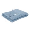 LITTLE DUTCH Deka pletená 70x100 cm Pure Denim Blue