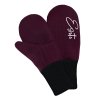 ESITO | Zimní palcové rukavice softshell s beránkem Lamb Fuchsie - fuchsiová / 2 - 3 roky