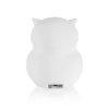 ZOPA Silikonová LED noční lampička s hudbou vel. L, Owl