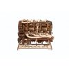 Ugears 3D dřevěné mechanické puzzle Motor V8