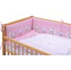 Dětská postýlka s kompletní výbavou Scarlett 120 x 60 cm - Toro - růžová