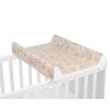 KIKKABOO Přebalovací podložka pevná 50x70 cm Secret Garden Beige