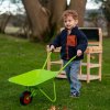 Bigjigs Toys Zahradní kolečko zelené