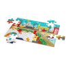 Bigjigs Toys Dřevěné podlahové puzzle Londýn