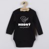 Dětské body s potiskem New Baby Důkaz pravé lásky "se jménem dítěte"