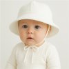 Kojenecký mušelínový klobouček New Baby Elizabeth (Barva Bílá, Velikost 74)
