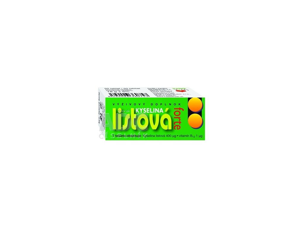 NATURVITA KYSELINA LISTOVÁ FORTE tbl 1x60 ks