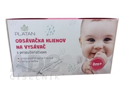 PLATAN Odsávačka hlienov na vysávač s príslušenstvom (sacia hlavica+čistiaca kefa) 1x1 set