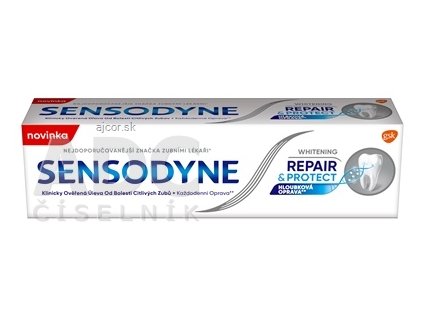 SENSODYNE REPAIR&PROTECT WHITENING zubná pasta (inov. 2021) 1x75 ml