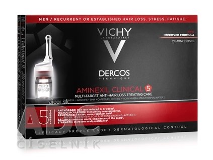 VICHY Dercos Aminexil Clinical 5 pre mužov (M9119900) 21x6 ml