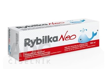 RYBILKA NEO detská masť pre starostlivosť o zaparenú pokožku 1x100 ml