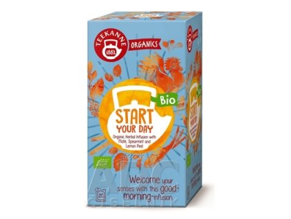 TEEKANNE ORGANICS BIO START YOUR DAY bylinný čaj 20x1,8 g