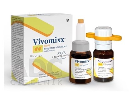 Vivomixx Drops 5 miliárd kvapky vo fľaštičke 2x5 ml