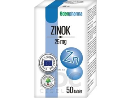 EDENPharma ZINOK 25 mg tbl 1x50 ks