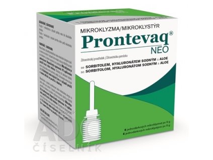 PRONTEVAQ NEO mikroklystýr jednodávkový 6x9 g (54 g)