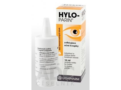HYLO-PARIN zvlhčujúce očné kvapky 1x10 ml