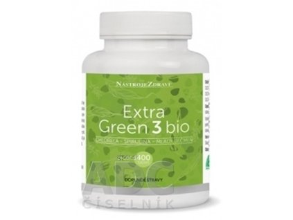 NástrojeZdravia Extra GREEN 3 BIO tbl 1x400 ks