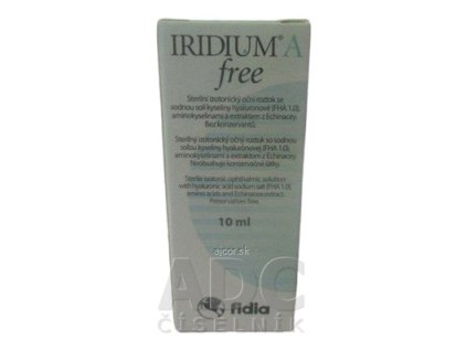 IRIDIUM A free očný roztok 1x10 ml
