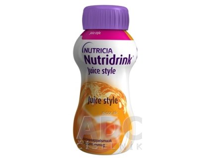 Nutridrink Juice Style s pomarančovou príchuťou 4x200 ml