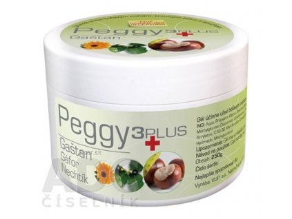 PEGGY 3PLUS Gaštan gél 1x250 g