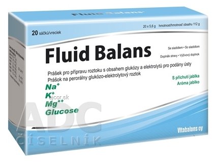 Vitabalans Fluid Balans vrecúška 1x20 ks