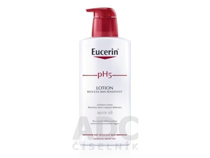 Eucerin pH5 Telové mlieko pre citlivú pokožku 1x400 ml