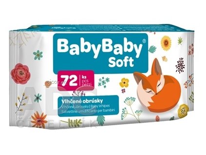 BabyBaby Soft Vlhčené obrúsky 1x72 ks