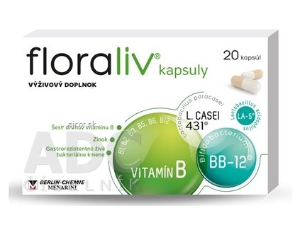 Floraliv kapsuly cps (inov. 2021) 1x20 ks