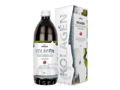 nefdesanté KOLAGÉN s elastínom, príchuť červeného hrozna 1x500 ml