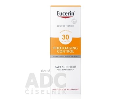 Eucerin SUN PHOTOAGING CONTROL SPF 30 na tvár emulzia na opaľovanie 1x50 ml