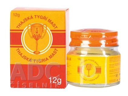 Thajská tigria masť GOLDEN CUP BALM 1x12 g