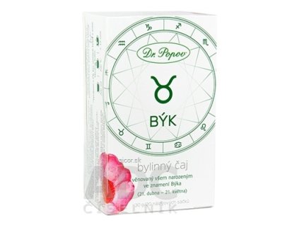 Dr. Popov Bylinný čaj BÝK nálevové vrecúška 20x1,5 g (30 g)