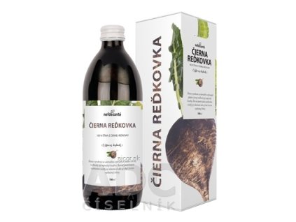 nefdesanté ČIERNA REĎKOVKA šťava, s vitamínom C, 1x500 ml