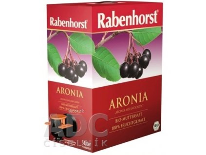 Rabenhorst Arónia 100% šťava Bio 1x3 l