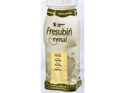 Fresubin Renal sol (príchuť vanila) 4x200 ml (800ml)