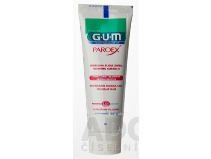 GUM zubný gél PAROEX (CHX 0,12%) 1x75 ml